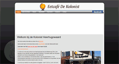 Desktop Screenshot of dekolonistheerhugowaard.nl