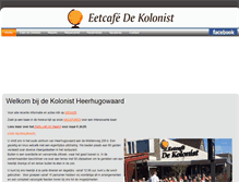 Tablet Screenshot of dekolonistheerhugowaard.nl